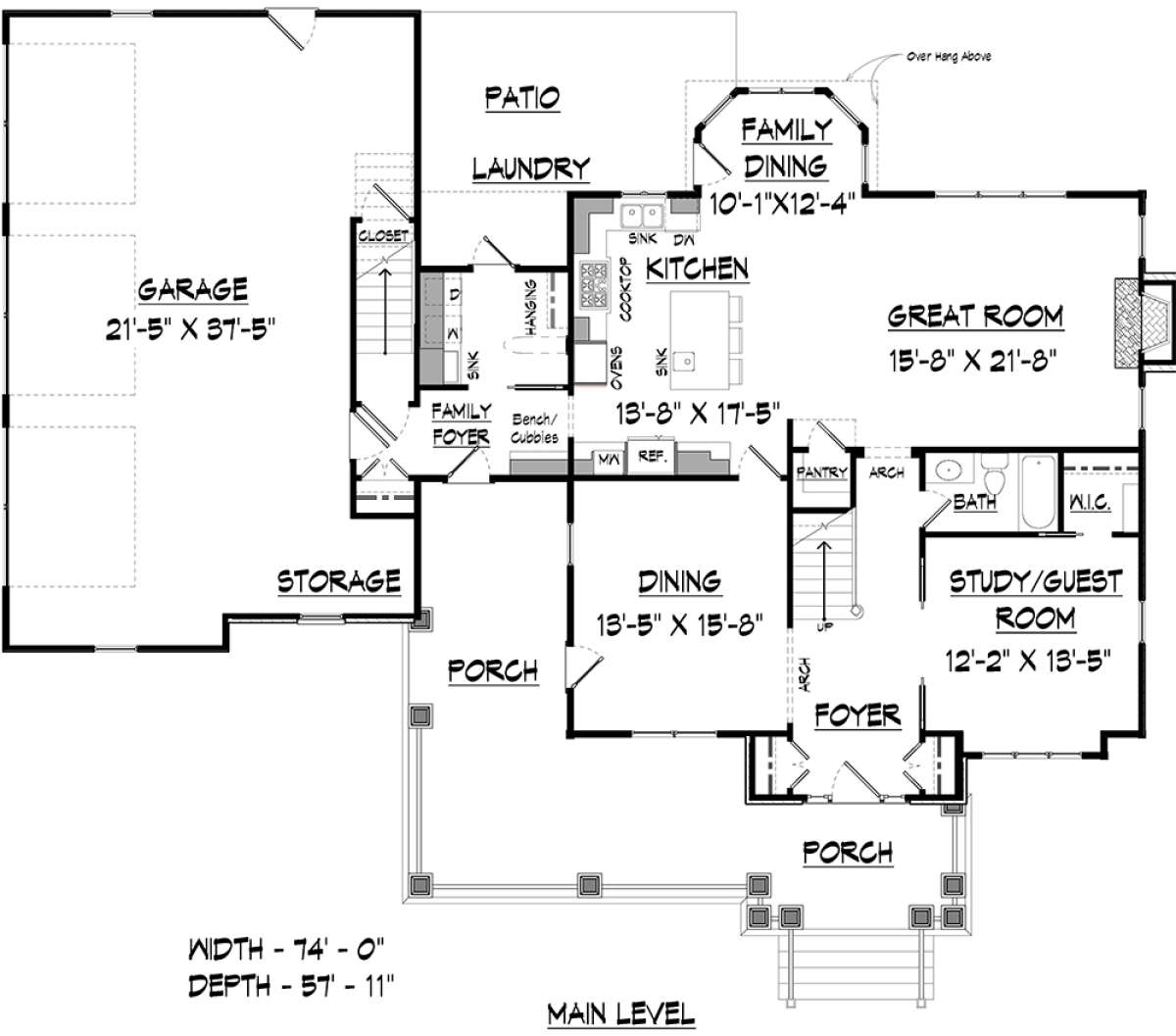 Traditional Plan - 2,803 Square Feet, 3 Bedrooms, 4 Bathrooms | Floor ...