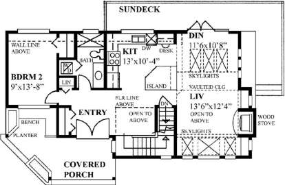 Main Floor  for House Plan #4177-00026
