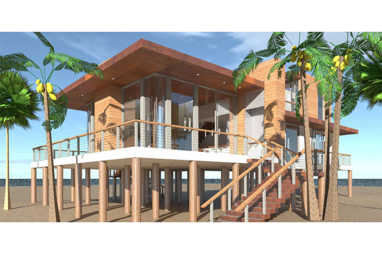 House Plan House Plan #19540 Front Elevation 