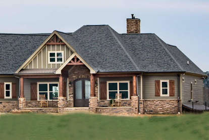 Craftsman House Plan #6082-00140 Elevation Photo
