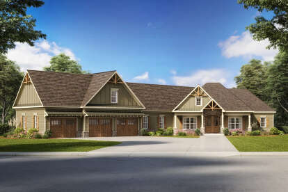 Craftsman House Plan #6082-00140 Elevation Photo
