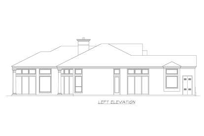 Mediterranean House Plan #5445-00333 Elevation Photo