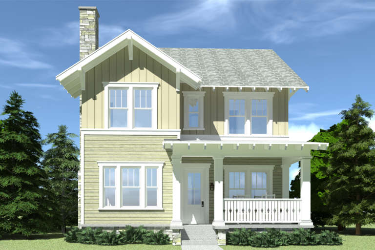 House Plan House Plan #19546 Front Elevation 