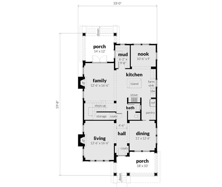 House Plan House Plan #19546 Drawing 1