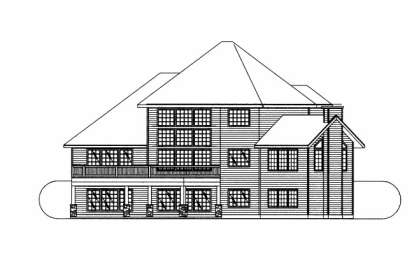 Traditional House Plan #039-00514 Elevation Photo