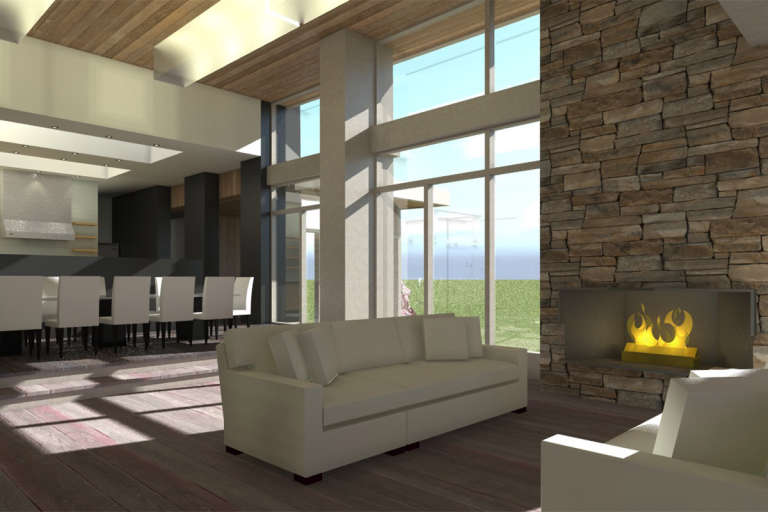 Modern House Plan #028-00126 Additional Photo