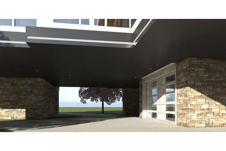 Modern House Plan #028-00126 Additional Photo