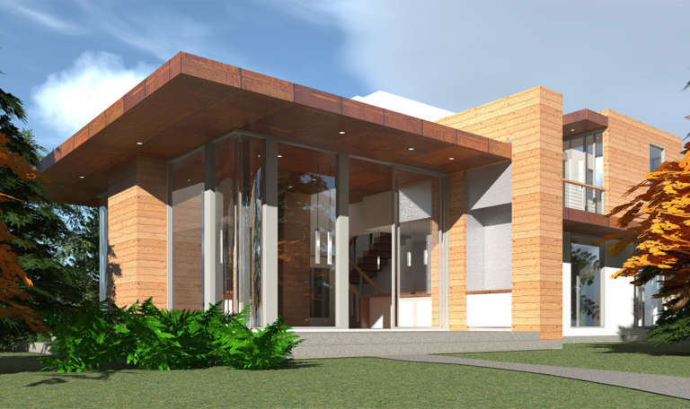 House Plan House Plan #19552 Front Elevation 