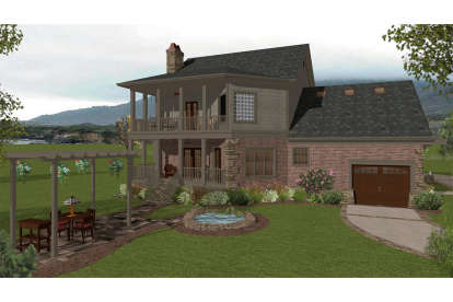 Craftsman House Plan #036-00226 Elevation Photo