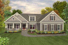 Craftsman House Plan #036-00228 Elevation Photo