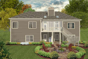Craftsman House Plan #036-00228 Elevation Photo
