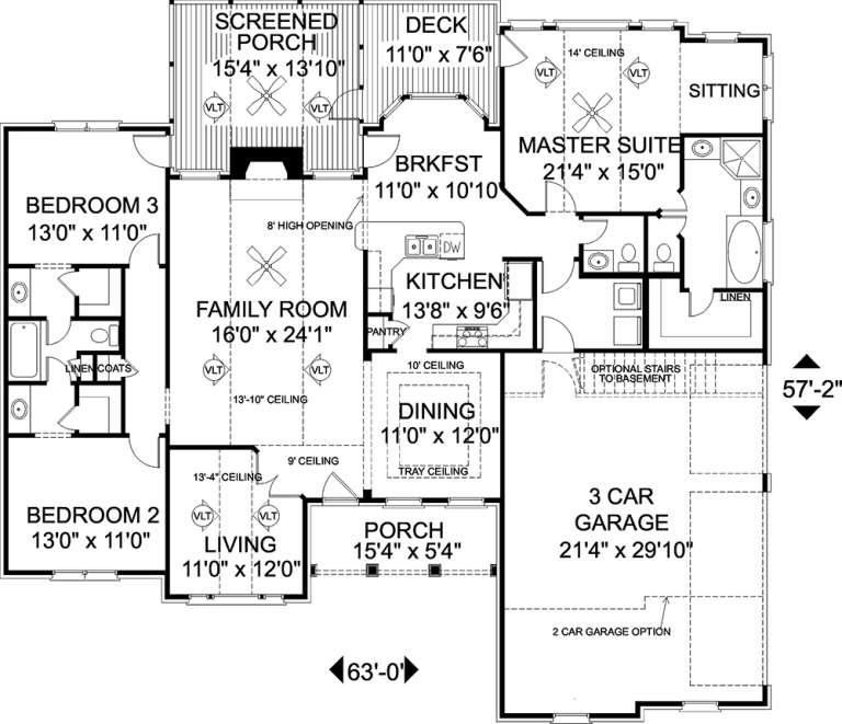 House Plan House Plan #19563 Drawing 1