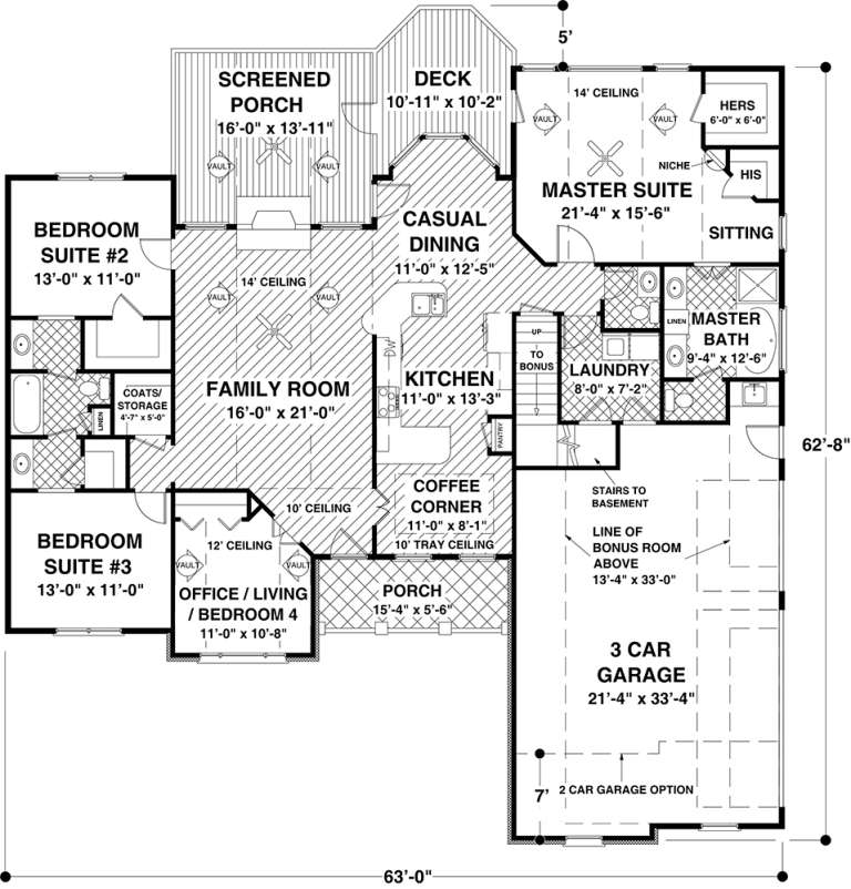 House Plan House Plan #19572 Drawing 1