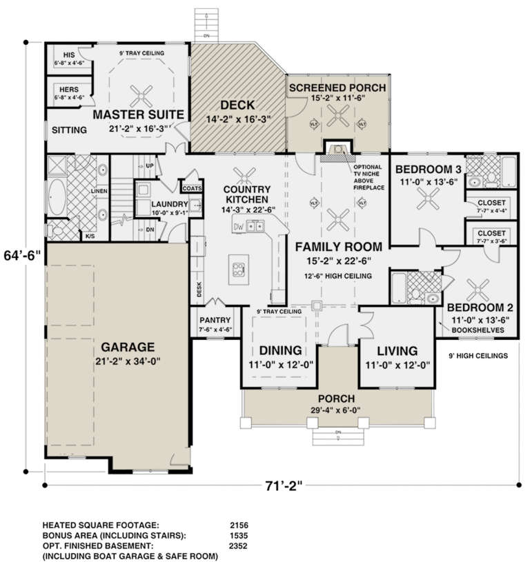 House Plan House Plan #19580 Drawing 1