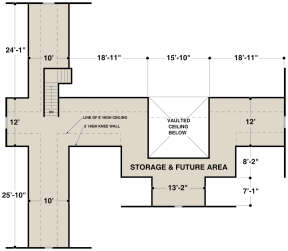 Bonus Space for House Plan #036-00243