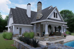 Craftsman House Plan #9401-00096 Elevation Photo
