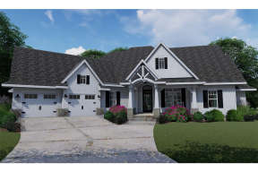 Craftsman House Plan #9401-00096 Elevation Photo