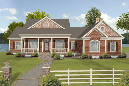 House Plan House Plan #19583 Front Elevation 