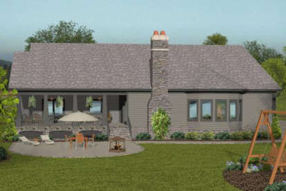 Country House Plan #036-00246 Elevation Photo