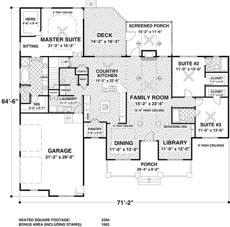 House Plan House Plan #19585 Drawing 1