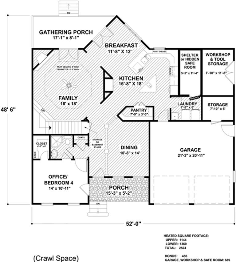 House Plan House Plan #19586 Drawing 1