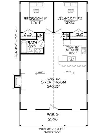 House Plan House Plan #19590 Drawing 1