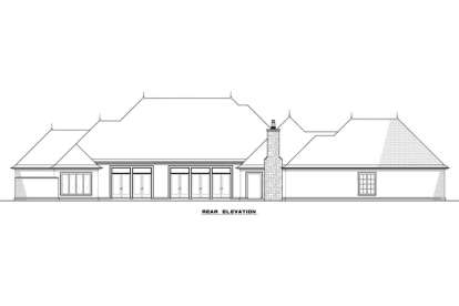 European House Plan #8318-00082 Elevation Photo