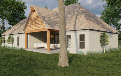 European House Plan #8318-00083 Elevation Photo
