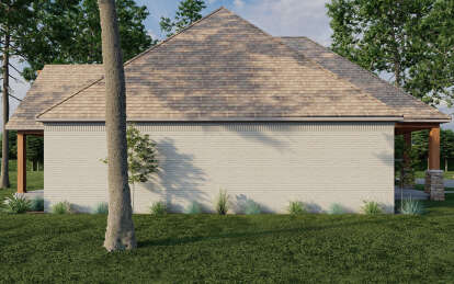 European House Plan #8318-00083 Elevation Photo
