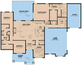 Main Floor for House Plan #8318-00083