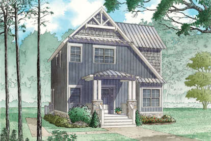 3 Bed, 2 Bath, 1706 Square Foot House Plan - #8318-00084