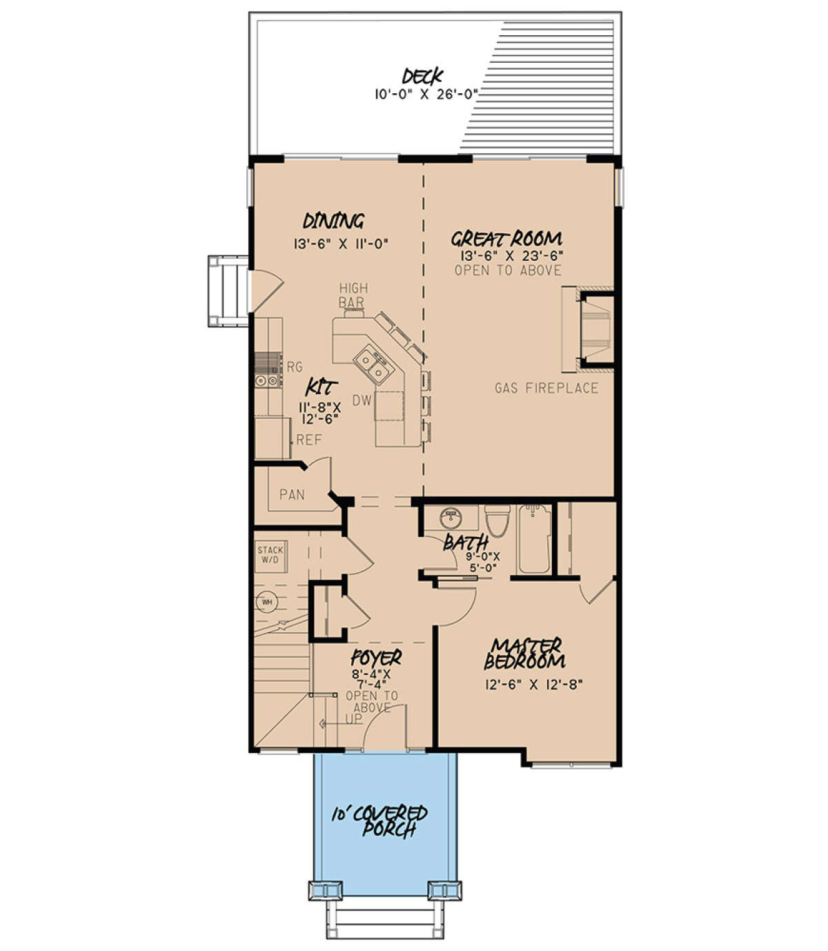 Main Floor for House Plan #8318-00084