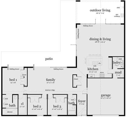 House Plan House Plan #19598 Drawing 1