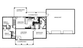 Floorplan for House Plan #039-00519