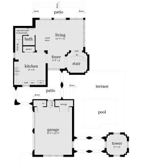 Main Floor for House Plan #028-00149