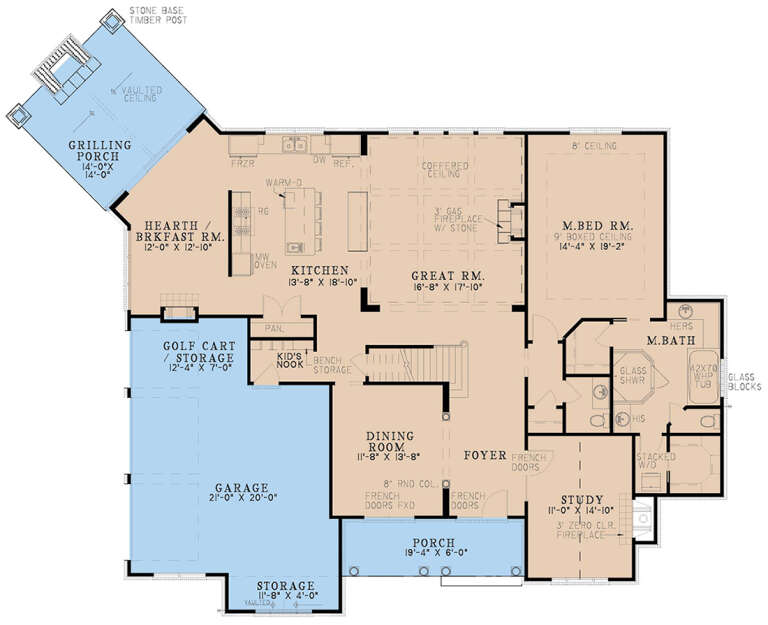 House Plan House Plan #19608 Drawing 1
