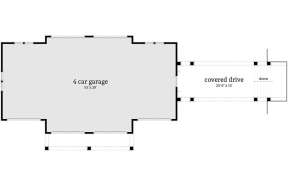 Detached Garage for House Plan #028-00151