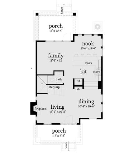House Plan House Plan #19613 Drawing 1