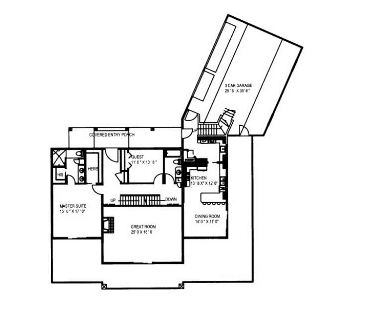 House Plan House Plan #1962 Drawing 2