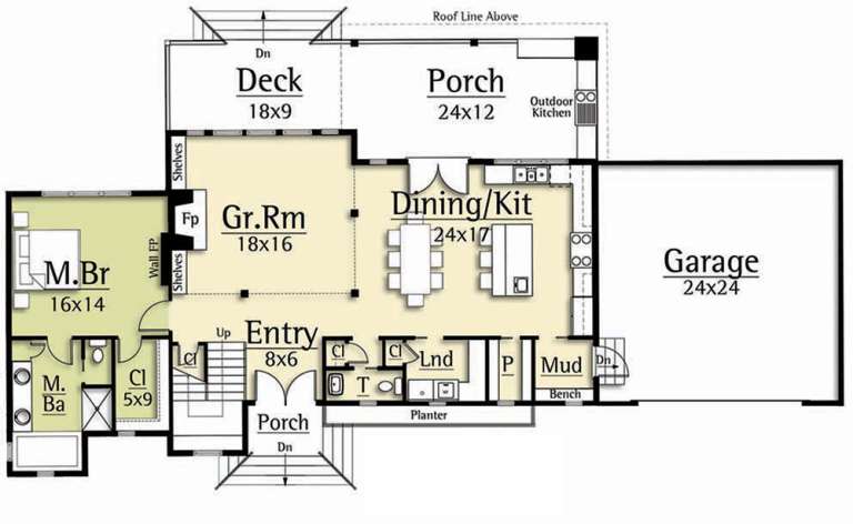 House Plan House Plan #19620 Drawing 1