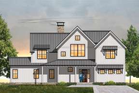 Modern Farmhouse House Plan #8504-00125 Elevation Photo