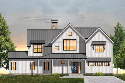 3 Bed, 2 Bath, 2681 Square Foot House Plan - #8504-00125