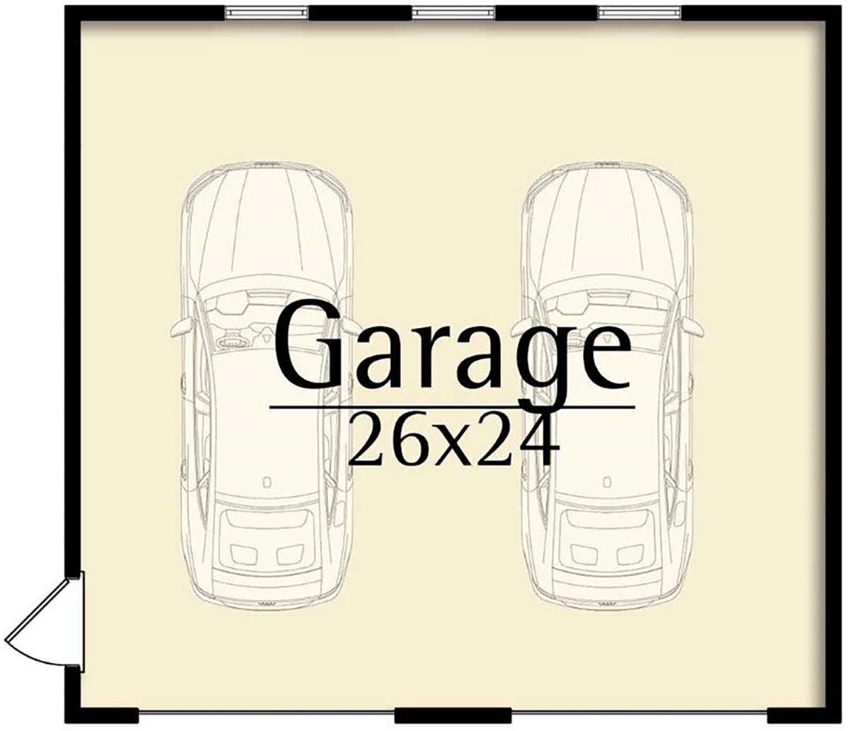 Detached Garage for House Plan #8504-00125