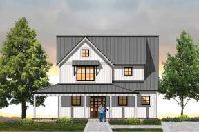 Modern Farmhouse House Plan #8504-00127 Elevation Photo