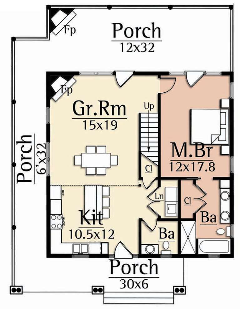 House Plan House Plan #19623 Drawing 1