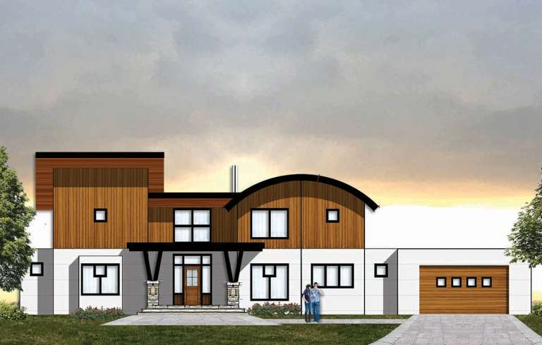 House Plan House Plan #19628 Front Elevation 