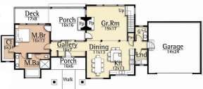 Main Floor  for House Plan #8504-00132