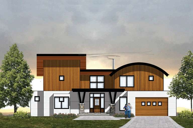 House Plan House Plan #19629 Front Elevation 