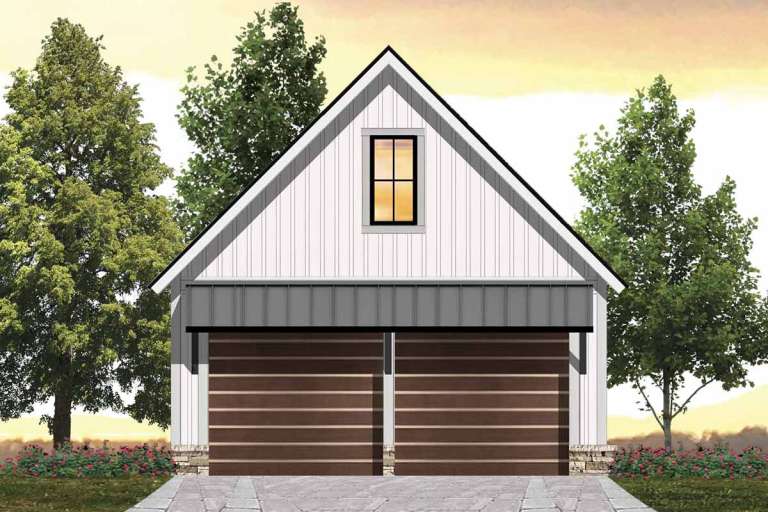Modern Farmhouse House Plan #8504-00134 Elevation Photo