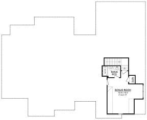 Bonus Room for House Plan #041-00173